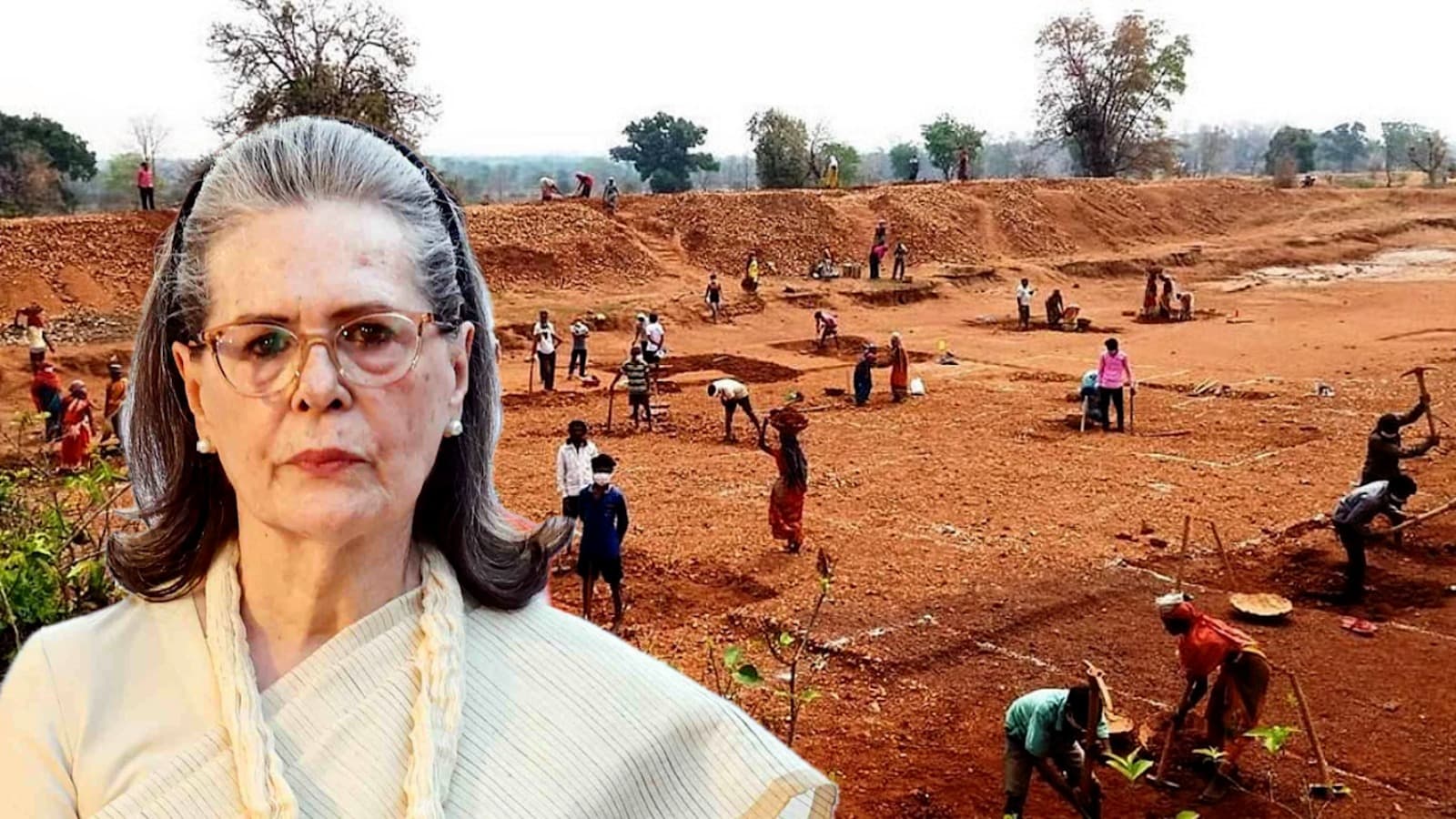 सोनिया गांधी ने लिखा- मनरेगा पर मोदी सरकार ने ऐसे चलाया बुलडोज़र