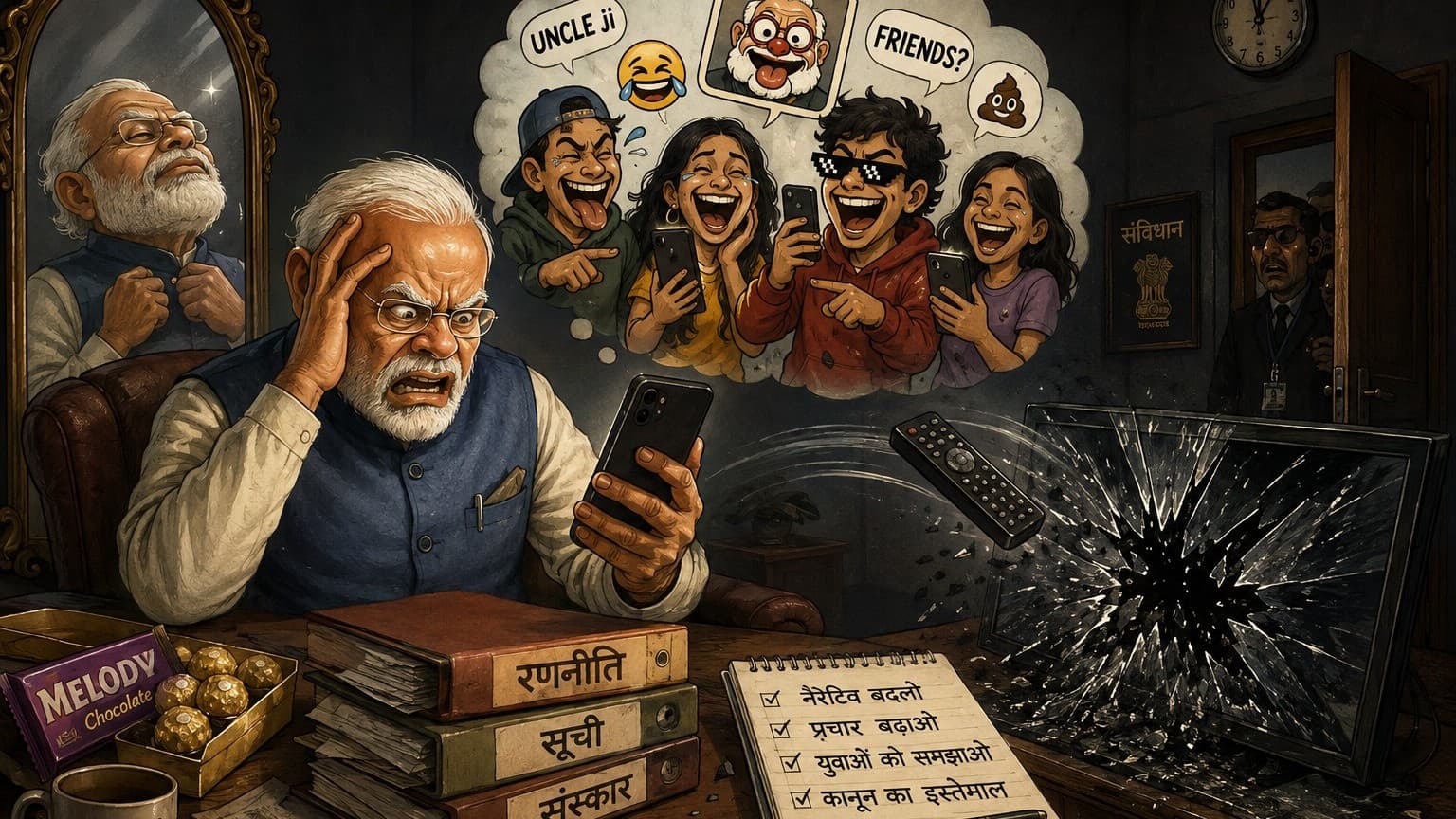 उलटबांसीः इंस्ट्राग्राम पर प्रधानमंत्री और शैतान बच्चे उलटबांसीः इंस्ट्राग्राम पर प्रधानमंत्री और शैतान बच्चे