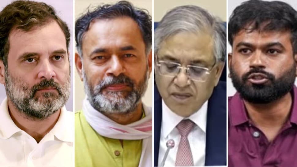 'ज्ञानेश कुमार इस्तीफा दो': दिल्ली, मुंबई सहित पूरे देश में INDIA गठबंधन, CJP का Anti CEC प्रोटेस्ट कल 'ज्ञानेश कुमार इस्तीफा दो': दिल्ली, मुंबई सहित पूरे देश में INDIA गठबंधन, CJP का Anti CEC प्रोटेस्ट कल