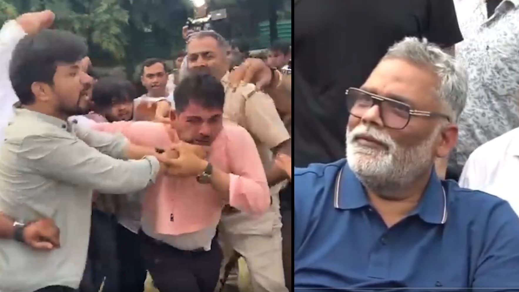 सांसद पप्पू यादव पर हमला, आरोप लगाया- 'चाकू से हत्या की साज़िश थी', आरोपी को बीजेपी से जोड़ा सांसद पप्पू यादव पर हमला, आरोप लगाया- 'चाकू से हत्या की साज़िश थी', आरोपी को बीजेपी से जोड़ा