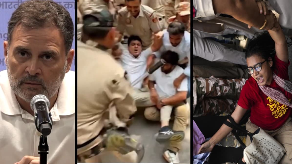 ज्ञानेश कुमार जाएँगे, उन्हें बिठाने वाले भी जाएँगे: राहुल बोले, लोगों को सड़कों पर घसीटा जा रहा है ज्ञानेश कुमार जाएँगे, उन्हें बिठाने वाले भी जाएँगे: राहुल बोले, लोगों को सड़कों पर घसीटा जा रहा है