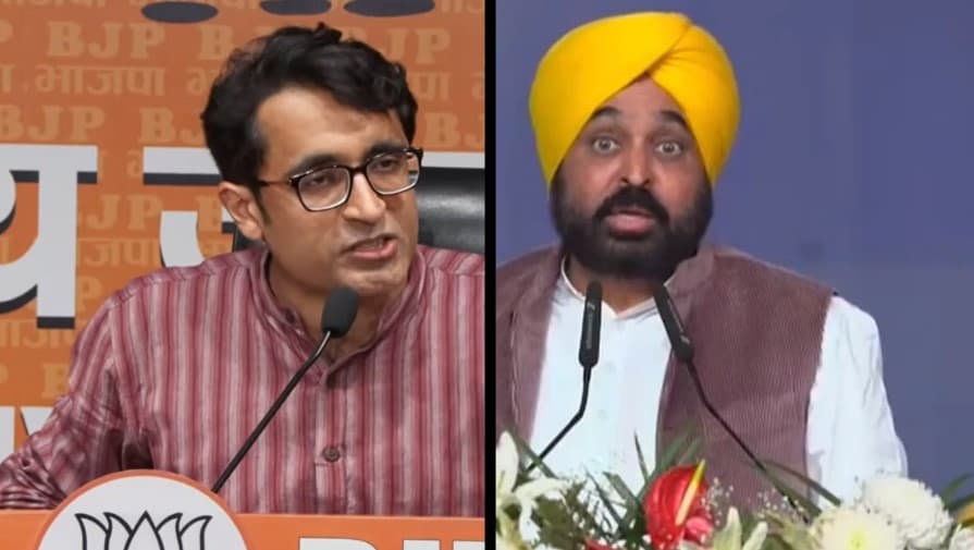 बीजेपी का आरोप- 'पंजाब सीएम, उनकी पत्नी 5 करोड़ में रेप केस रफा-दफा करने का रैकेट चला रहे हैं', ऑडियो जारी किया बीजेपी का आरोप- 'पंजाब सीएम, उनकी पत्नी 5 करोड़ में रेप केस रफा-दफा करने का रैकेट चला रहे हैं', ऑडियो जारी किया
