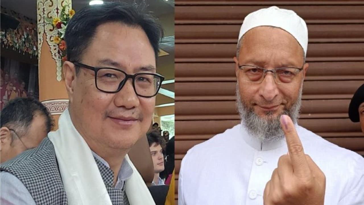 केंद्रीय मंत्री रिजिजू और ओवैसी अल्पसंख्यकों के मुद्दे पर भिड़े, जानिए क्या कहा केंद्रीय मंत्री रिजिजू और ओवैसी अल्पसंख्यकों के मुद्दे पर भिड़े, जानिए क्या कहा