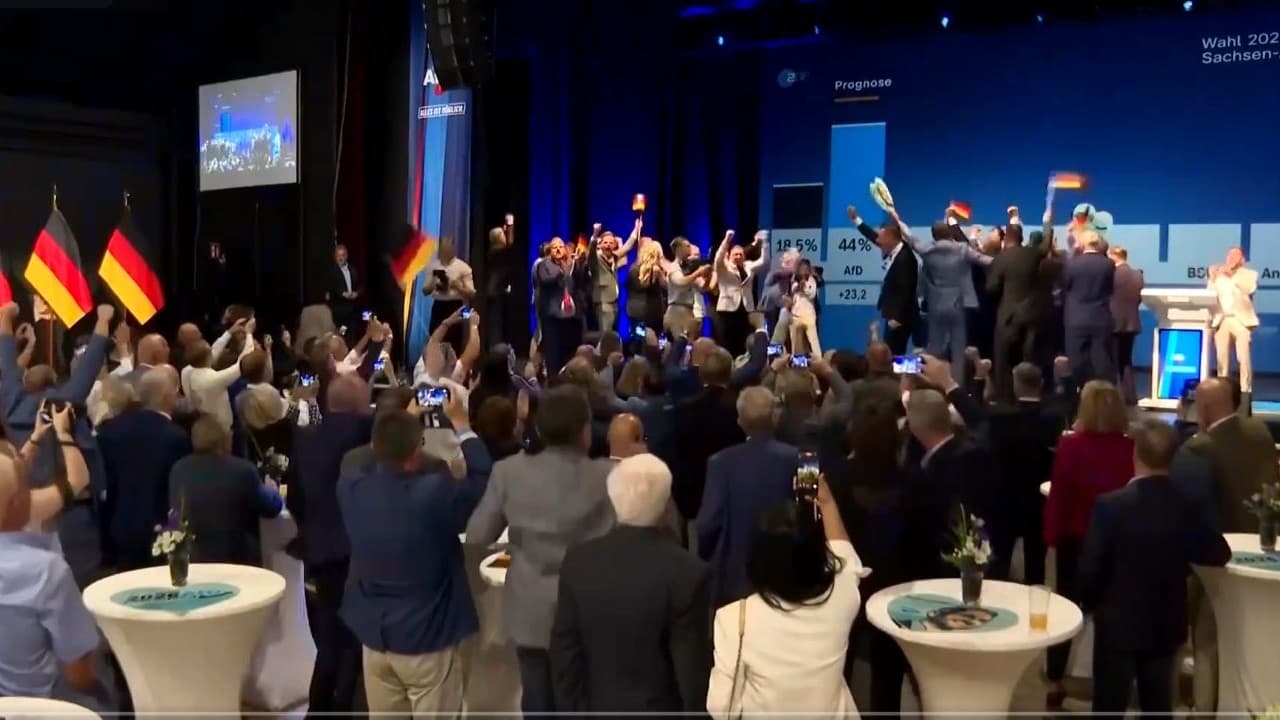 जर्मनी में AfD की ऐतिहासिक जीत, क्या अब पूरा यूरोप RIGHT मुड़ रहा है? जर्मनी में AfD की ऐतिहासिक जीत, क्या अब पूरा यूरोप RIGHT मुड़ रहा है?