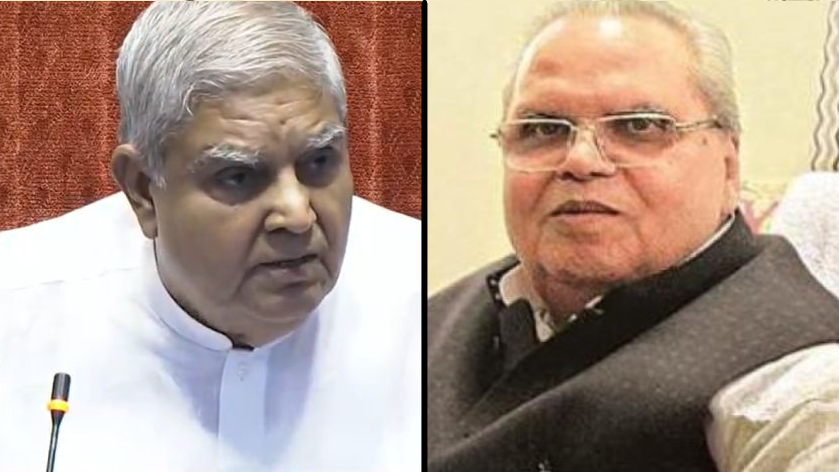 मलिक, धनखड़ से 'अपमानजनक' व्यवहार पर आलोचना की तो बीजेपी ने प्रवक्ता को निकाला! मलिक, धनखड़ से 'अपमानजनक' व्यवहार पर आलोचना की तो बीजेपी ने प्रवक्ता को निकाला!