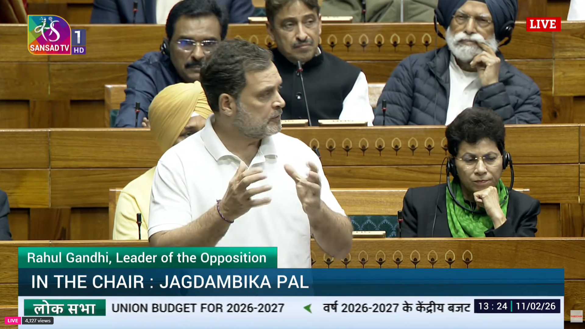 संसद Live: राहुल गांधी ने कहा- पीएम मोदी का यह कहना गलत है कि युद्ध का युग खत्म हो गया संसद Live: राहुल गांधी ने कहा- पीएम मोदी का यह कहना गलत है कि युद्ध का युग खत्म हो गया