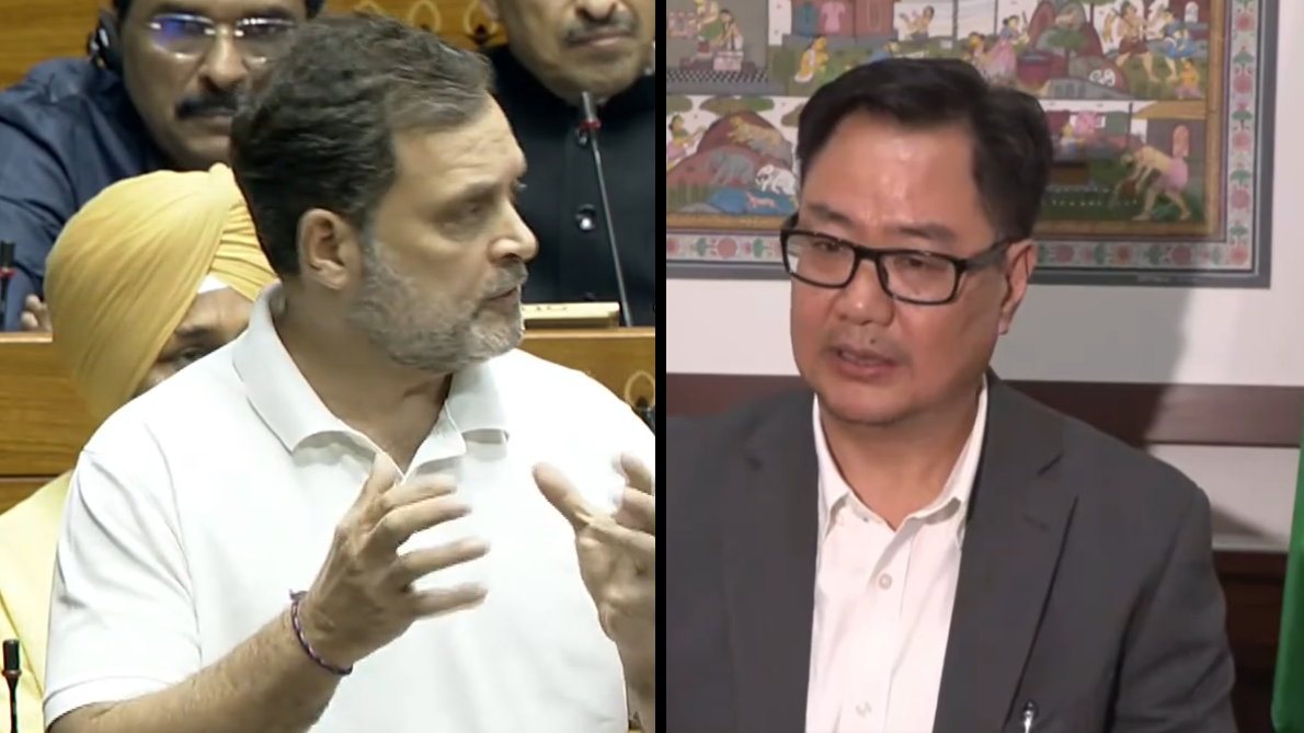 राहुल लोकसभा में बोले- 'भारत माता को बेच दिया, शर्म नहीं आती', बीजेपी बैखलाई राहुल लोकसभा में बोले- 'भारत माता को बेच दिया, शर्म नहीं आती', बीजेपी बैखलाई