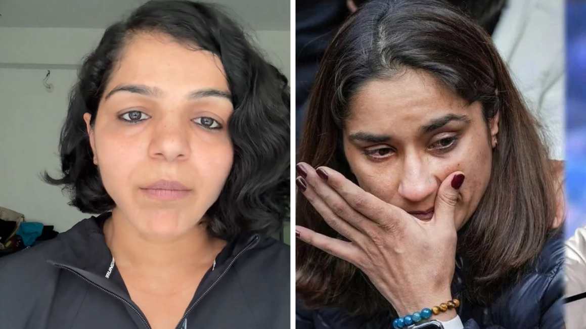 साक्षी मलिक विनेश फोगाट के समर्थन में उतरीं, बोलीं- 'एक माँ के खेलने के हक को न छीनें' साक्षी मलिक विनेश फोगाट के समर्थन में उतरीं, बोलीं- 'एक माँ के खेलने के हक को न छीनें' 