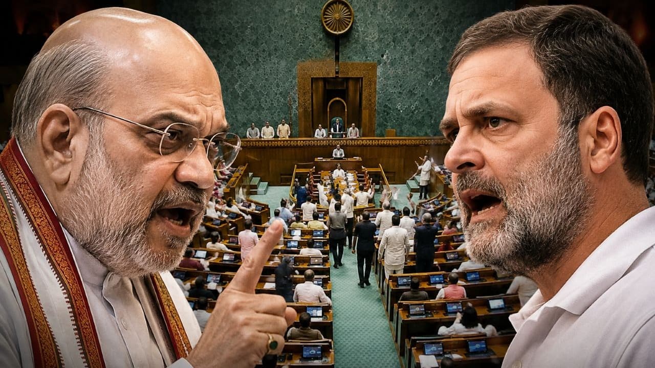 अमित शाह ने विपक्ष से कहा- मैं आज 3 बजे से संसद में रहूंगा, राहुल ने दिया जवाब अमित शाह ने विपक्ष से कहा- मैं आज 3 बजे से संसद में रहूंगा, राहुल ने दिया जवाब