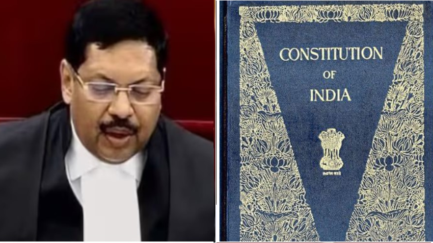सीजेआई गवई और भारत का संविधान। cji gavai constitution dalit