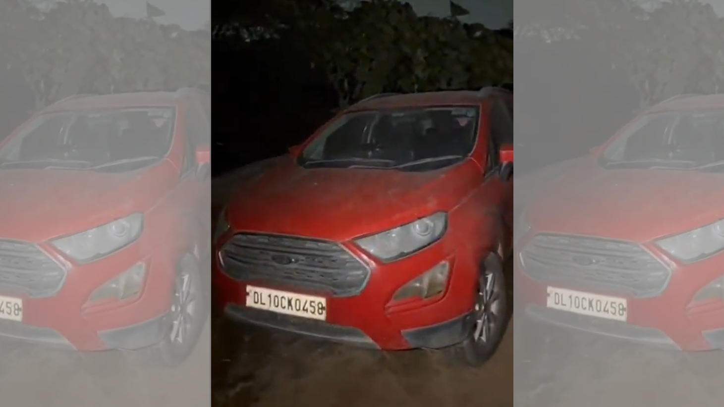 लाल किला विस्फोट: संदिग्ध डॉ. उमर की दूसरी कार लाल फोर्ड इकोस्पोर्ट हरियाणा में मिली लाल किला विस्फोट: संदिग्ध डॉ. उमर की दूसरी कार लाल फोर्ड इकोस्पोर्ट हरियाणा में मिली