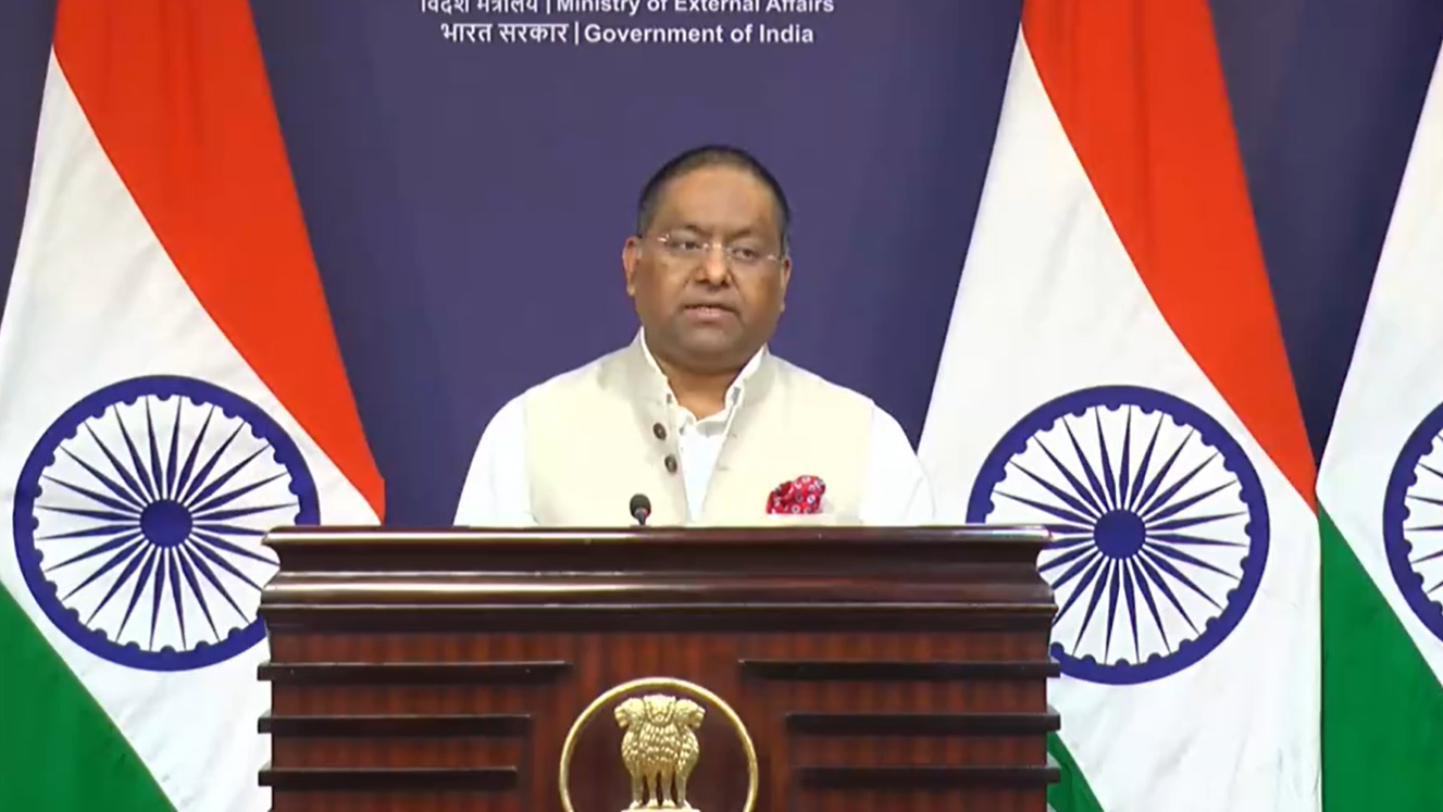 भारत-अमेरिका बातचीत में व्यापार का ज़िक्र नहीं: विदेश मंत्रालय भारत-अमेरिका बातचीत में व्यापार का ज़िक्र नहीं: विदेश मंत्रालय