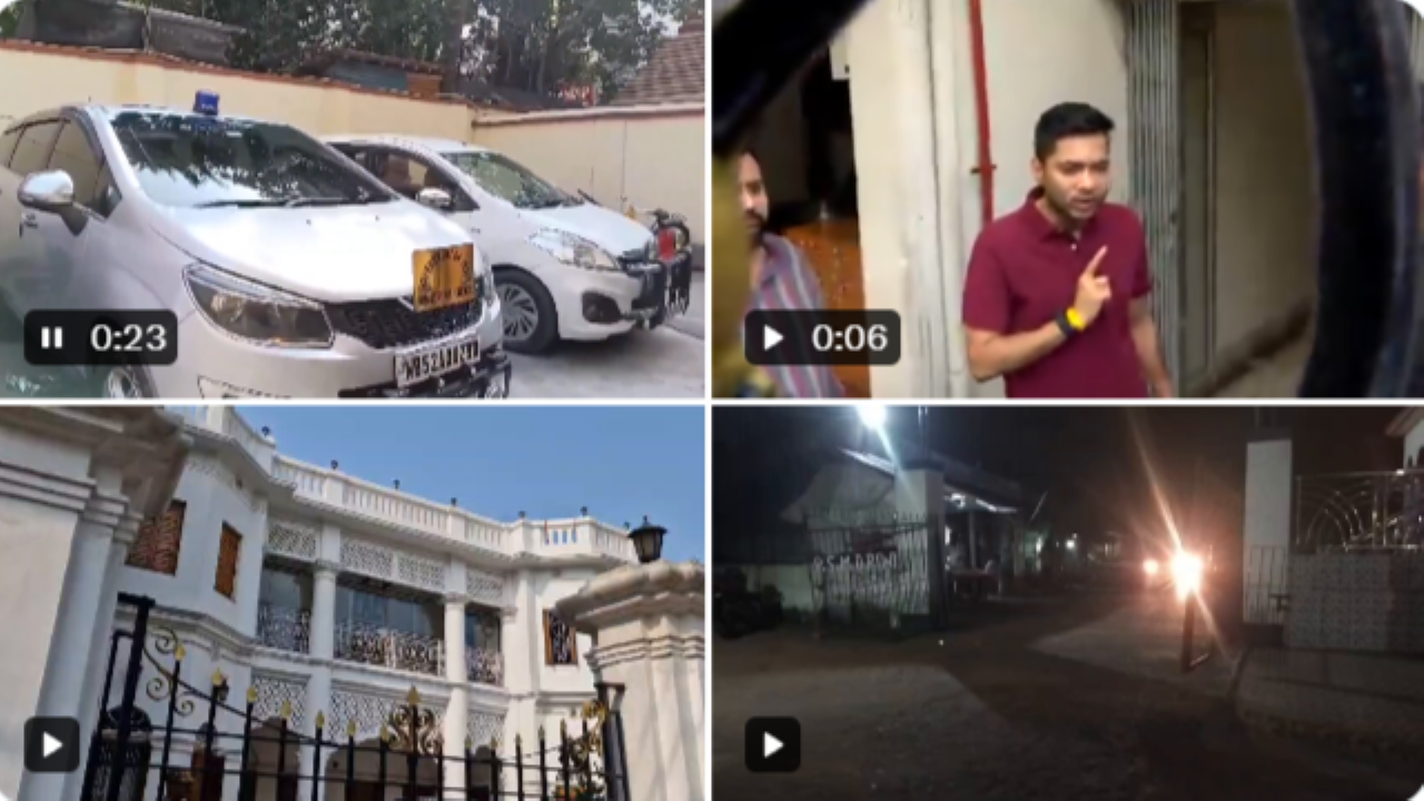 अभिषेक बनर्जी के घर पुलिस ताला तोड़कर घुसी, ममता पहुंचीं, छापे की कोई वजह नहीं बताई अभिषेक बनर्जी के घर पुलिस ताला तोड़कर घुसी, ममता पहुंचीं, छापे की कोई वजह नहीं बताई