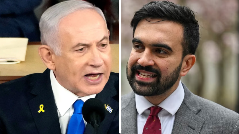 बेंजामिन नेतन्याहू ज़ोहरान ममदानी Benjamin Netanyahu Zohran Mamdani