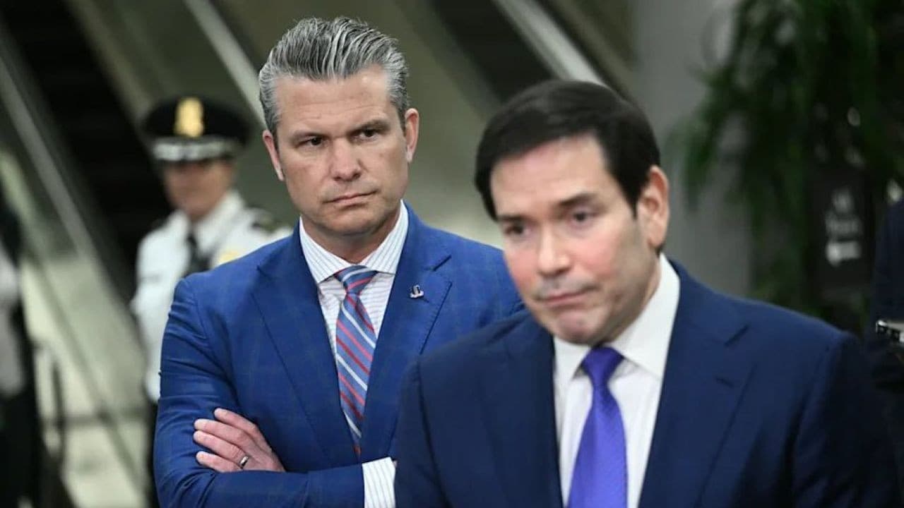 यूएस के बहुत सुरक्षित सैन्य अड्डे पर ड्रोन दिखे, रूबियो-हेगसेथ यहां रहते हैं यूएस के बहुत सुरक्षित सैन्य अड्डे पर ड्रोन दिखे, रूबियो-हेगसेथ यहां रहते हैं