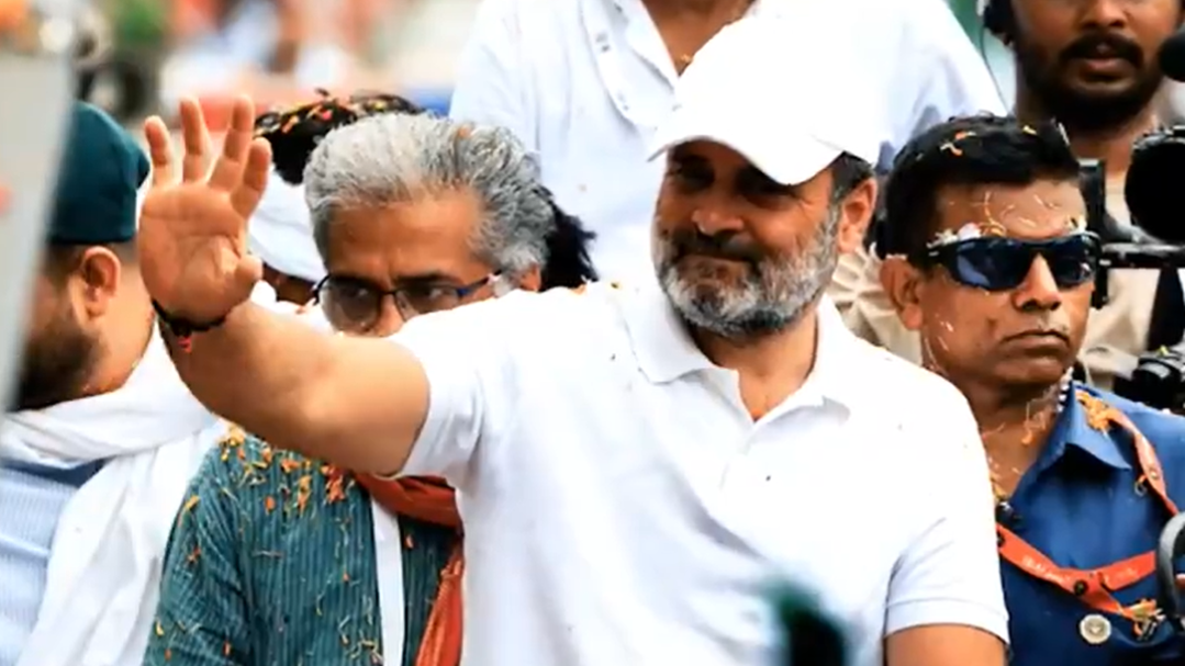 वोटर अधिकार यात्रा: चुनाव आयोग-बीजेपी सांठगांठ से 'वोट चोरी' हुई- राहुल वोटर अधिकार यात्रा: चुनाव आयोग-बीजेपी सांठगांठ से 'वोट चोरी' हुई- राहुल