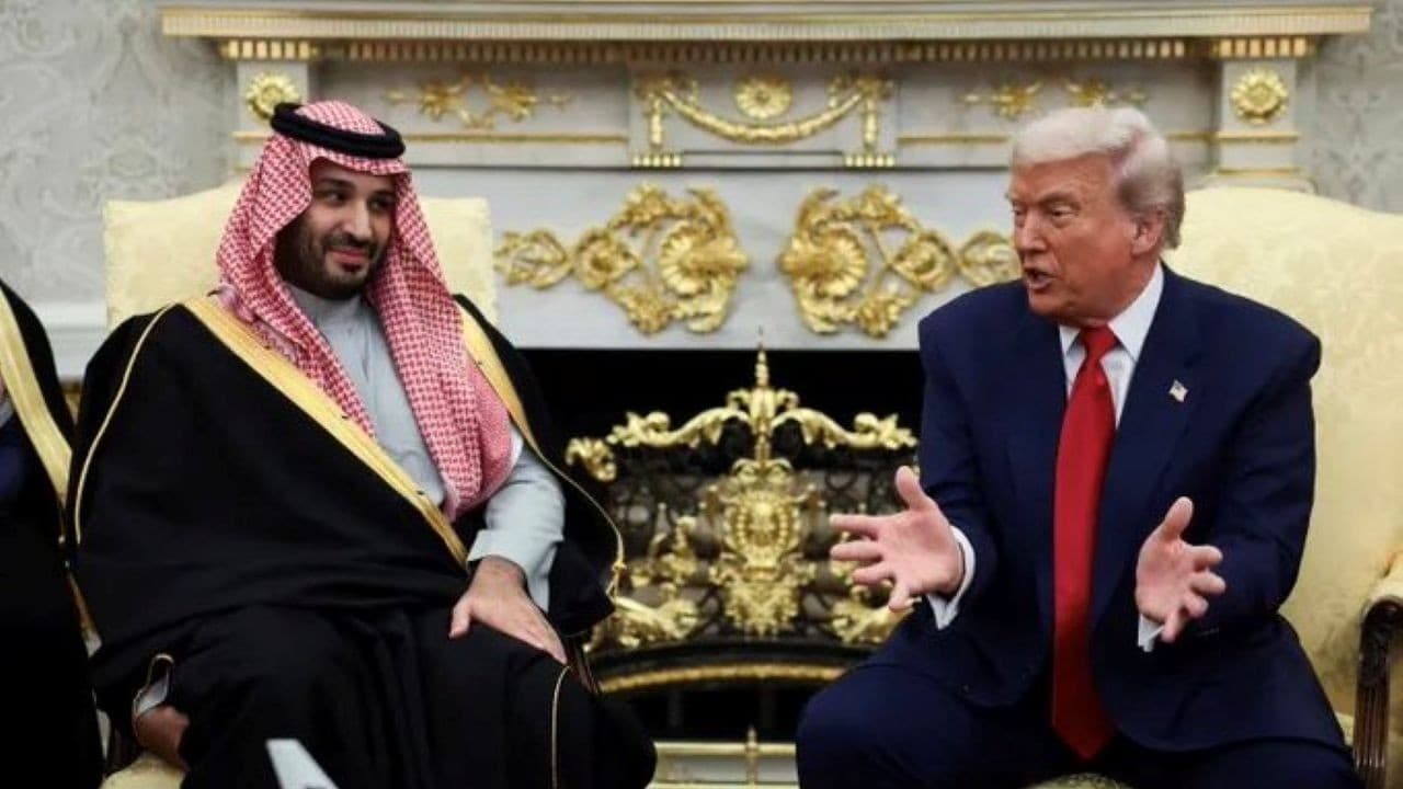किंग सलमान यूएस में, निवेश का खज़ाना खोला, पत्रकार की हत्या में ट्रंप ने बचाव किया किंग सलमान यूएस में, निवेश का खज़ाना खोला, पत्रकार की हत्या में ट्रंप ने बचाव किया