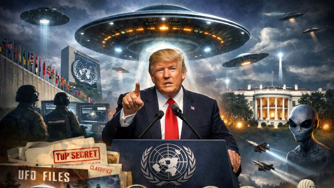 ट्रंप का ऐलान- एलियन, UFOs के सीक्रेट आम होंगे, लोगों ने कहा- एपस्टीन पर बात करो ट्रंप का ऐलान- एलियन, UFOs के सीक्रेट आम होंगे, लोगों ने कहा- एपस्टीन पर बात करो