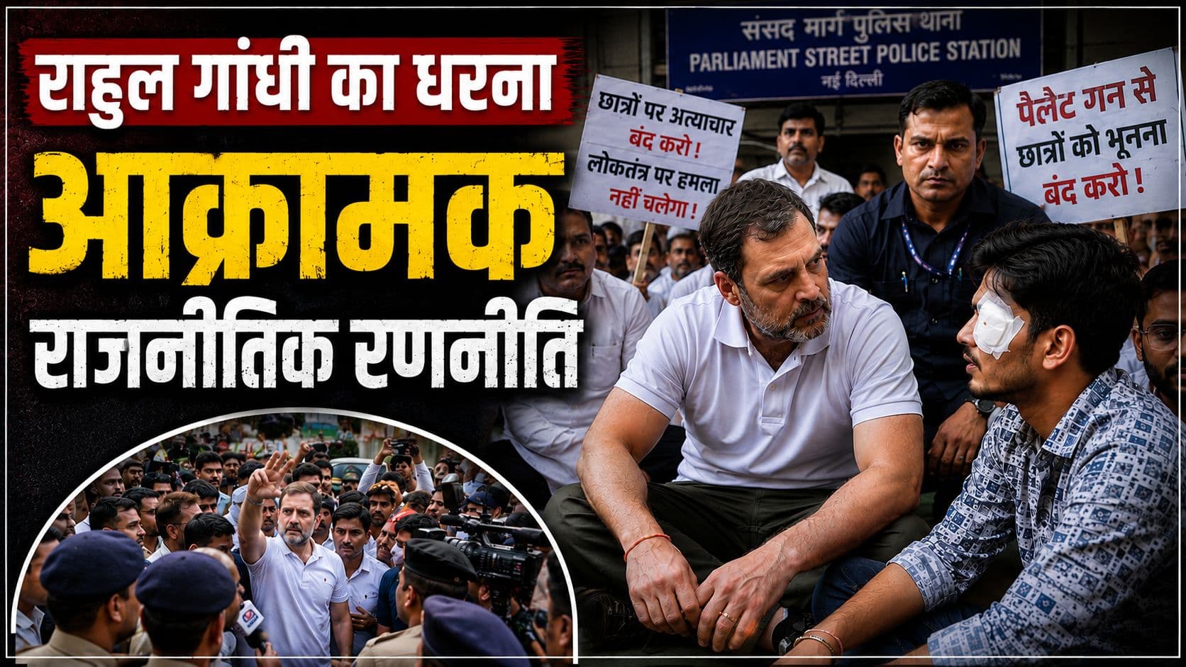 राहुल गांधी का धरनाः आक्रामक सियासी कनेक्ट, विपक्ष और बाकी कांग्रेस को पसंद आयेगा? राहुल गांधी का धरनाः आक्रामक सियासी कनेक्ट, विपक्ष और बाकी कांग्रेस को पसंद आयेगा?