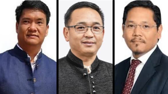 पूर्वोत्तर के मुख्यमंत्रियों ने की अरुणाचल की महिलाओं के 'नस्लीय अपमान' की निंदा पूर्वोत्तर के मुख्यमंत्रियों ने की अरुणाचल की महिलाओं के 'नस्लीय अपमान' की निंदा