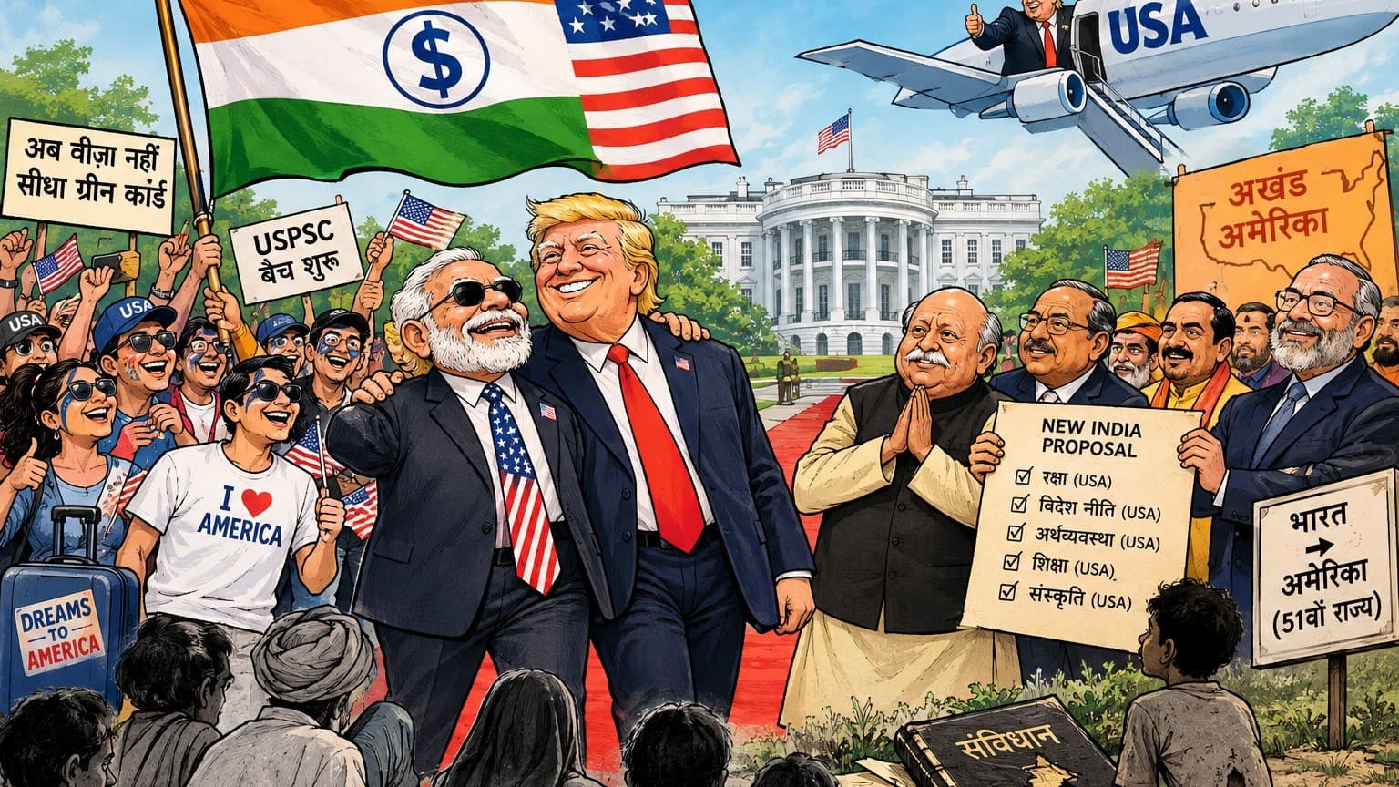 उलटबांसीः अब गर्व से कहो, हम अमेरिकी हैं! उलटबांसीः अब गर्व से कहो, हम अमेरिकी हैं! 