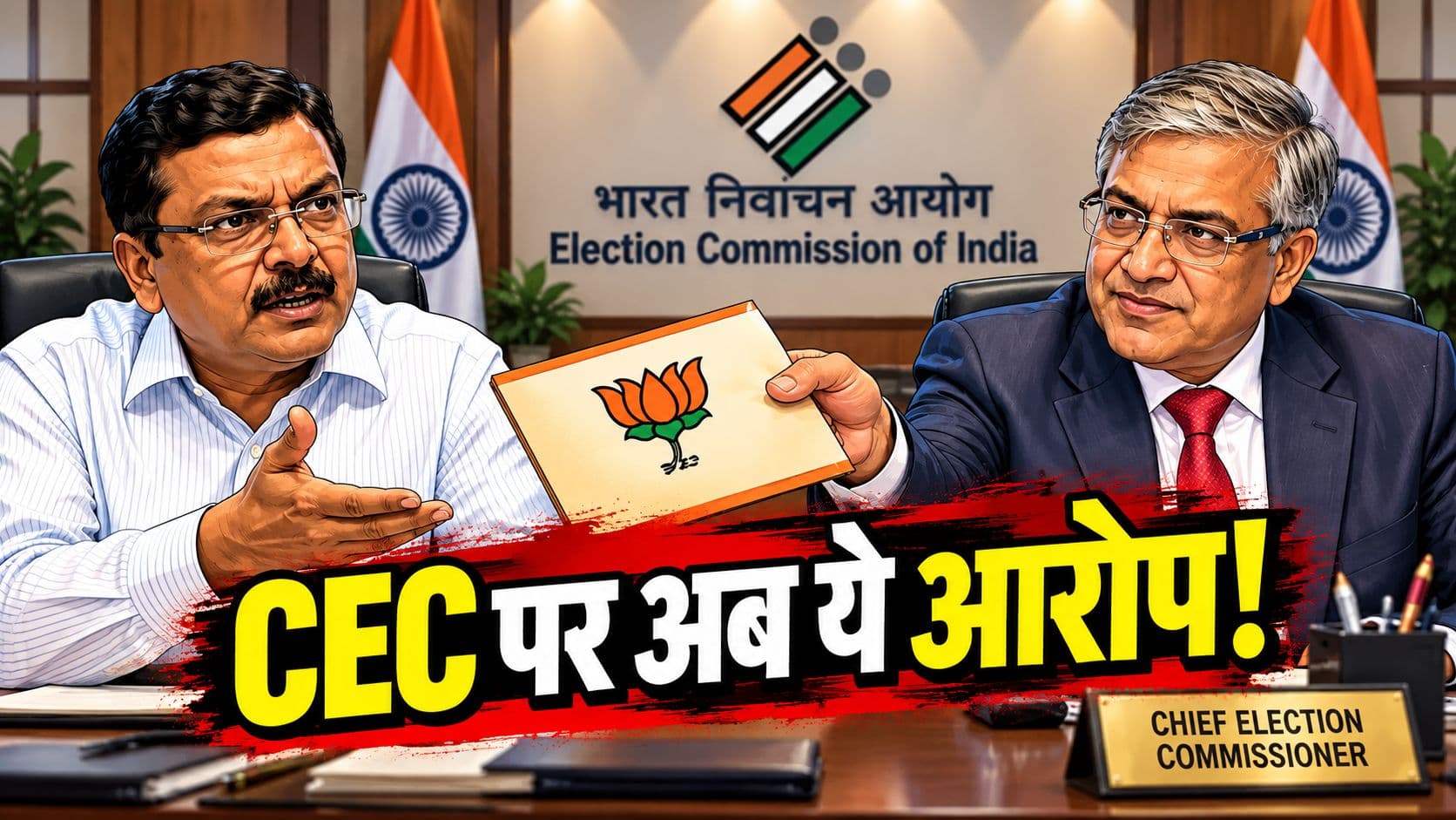 CEC का BJP कनेक्शन? पूर्व IAS जिजी थॉमसन ने कहा- 'मुझे ज्ञानेश ने ‘बीजेपी टिकट का ऑफर’ दिया था' CEC का BJP कनेक्शन? पूर्व IAS जिजी थॉमसन ने कहा- 'मुझे ज्ञानेश ने ‘बीजेपी टिकट का ऑफर’ दिया था'