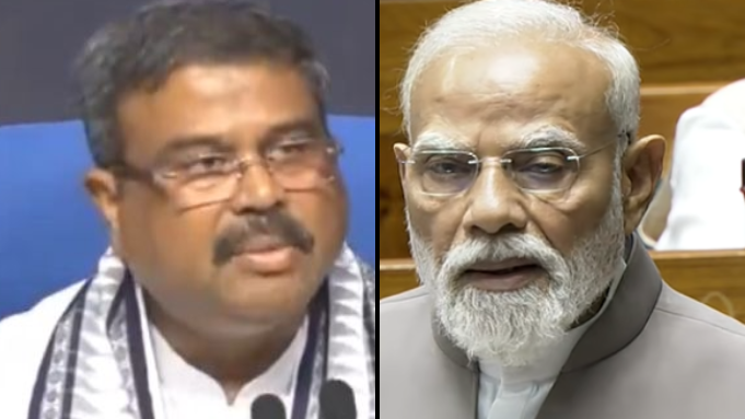धर्मेन्द्र प्रधान का इस्तीफ़ा: उड़ गए मोदी की छवि के परखचे। धर्मेन्द्र प्रधान का इस्तीफ़ा: उड़ गए मोदी की छवि के परखचे।
