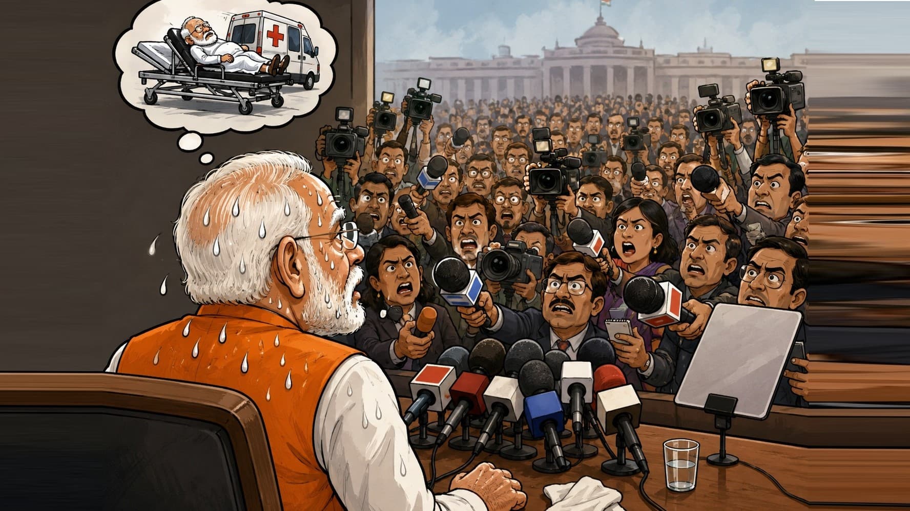 उलटबांसी: प्रधानमंत्री की सर्जिकल स्ट्राइक, करेंगे पहली प्रेस कॉन्फ्रेंस उलटबांसी: प्रधानमंत्री की सर्जिकल स्ट्राइक, करेंगे पहली प्रेस कॉन्फ्रेंस