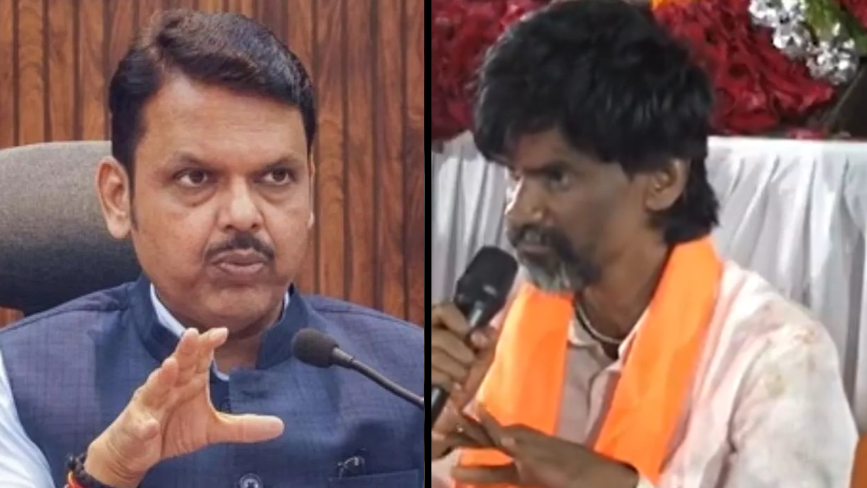 फडणवीस और मनोज जरांगे fadnavis jarange patil maratha reservation