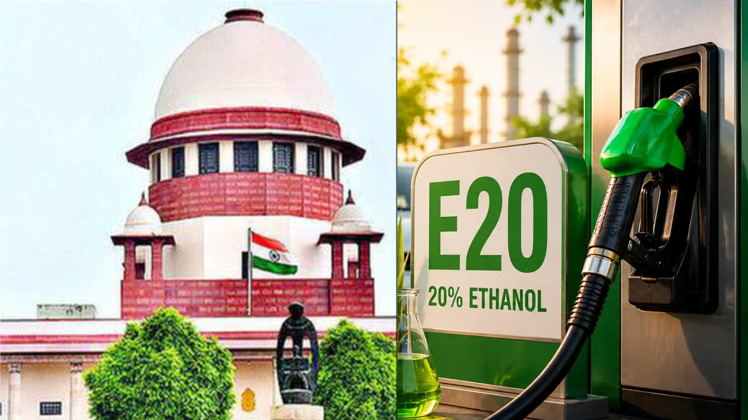 'E20 इथेनॉल ब्लेंडिंग एक प्रयोग है, अगले साल तक नतीजे'- सरकार ने SC से कहा 'E20 इथेनॉल ब्लेंडिंग एक प्रयोग है, अगले साल तक नतीजे'- सरकार ने SC से कहा