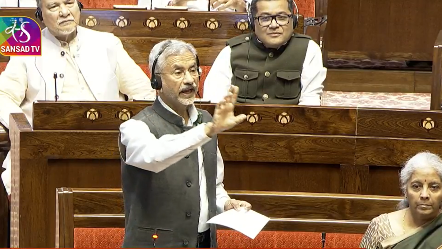 पाक-चीन एकजुट हैं क्योंकि पिछली यूपीए सरकार ने पीओके छोड़ दिया: एस जयशंकर s jaishankar parliament operation sindoor debate 1